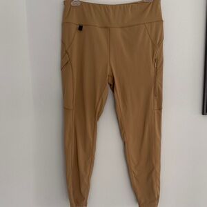 Baleaf Tan High-Waist Performance Leggings XL